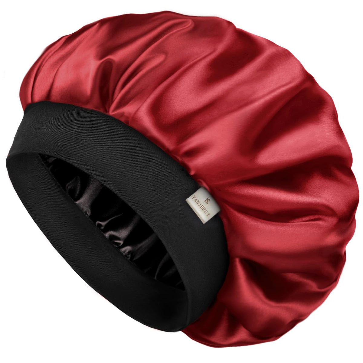 YANIBEST Soft Satin Bonnet for Men Women, Sleep Cap to Maintain Moisture