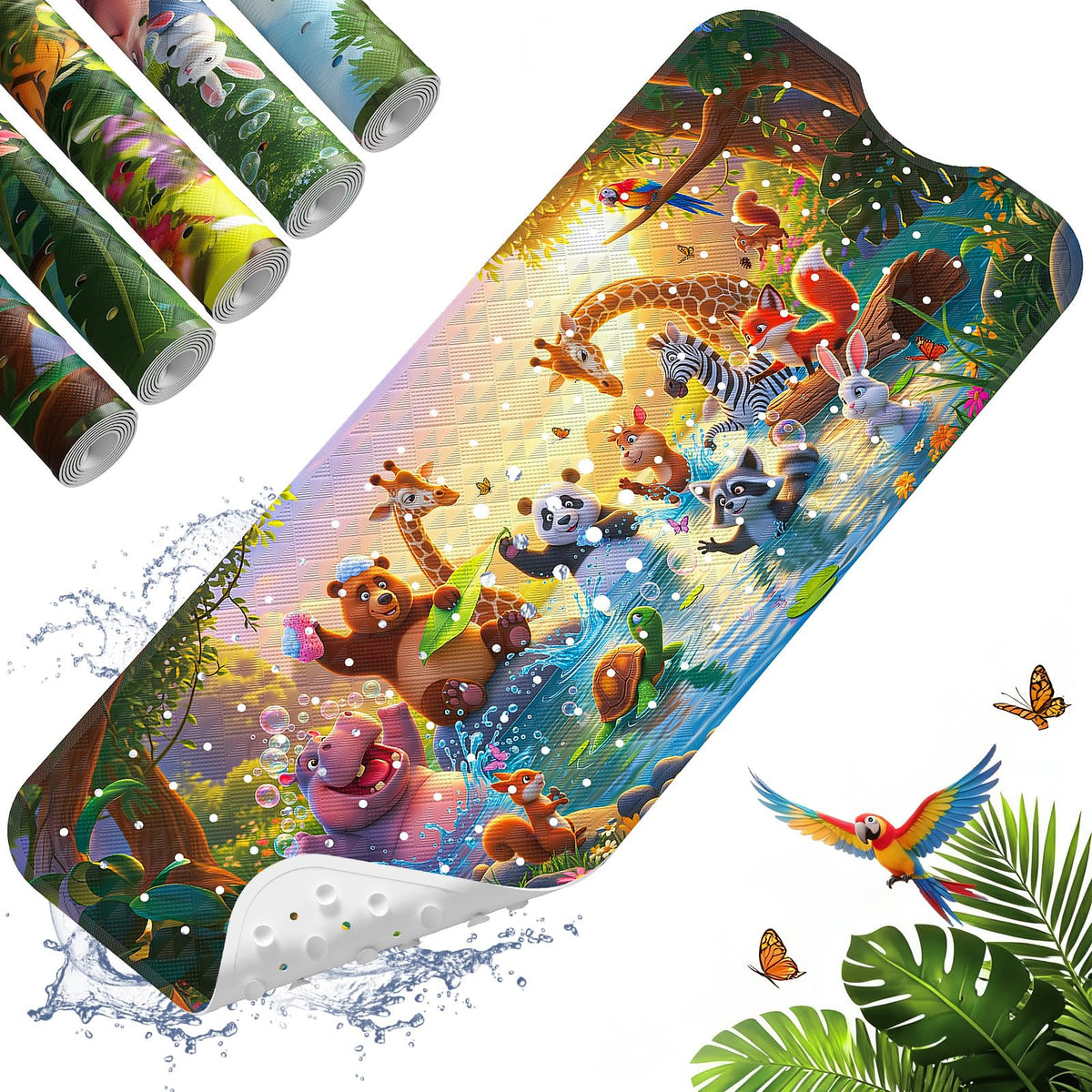 XIYUNTE Bath Mat for Tub Non Slip Bathtub Mat Non Slip 40x16 Baby Bath Mat