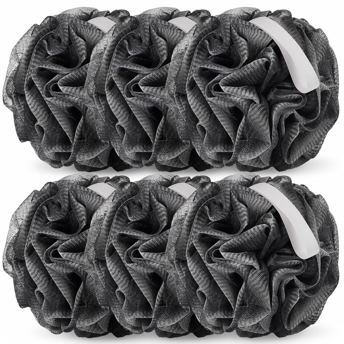 6Pack 100g XXL Large Loofah,Bath Sponge