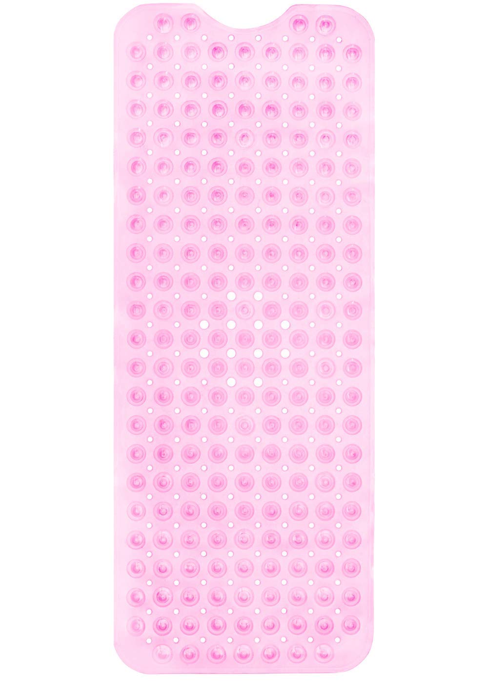 ENKOSI Bath Mat - Large Non Slip Bathtub & Shower Mat - Extra Long 40 x 16 Inch Bathroom Mats for Tub Nonslip Anti Slip Bathmats (40x16 Charcoal 1-Pack)