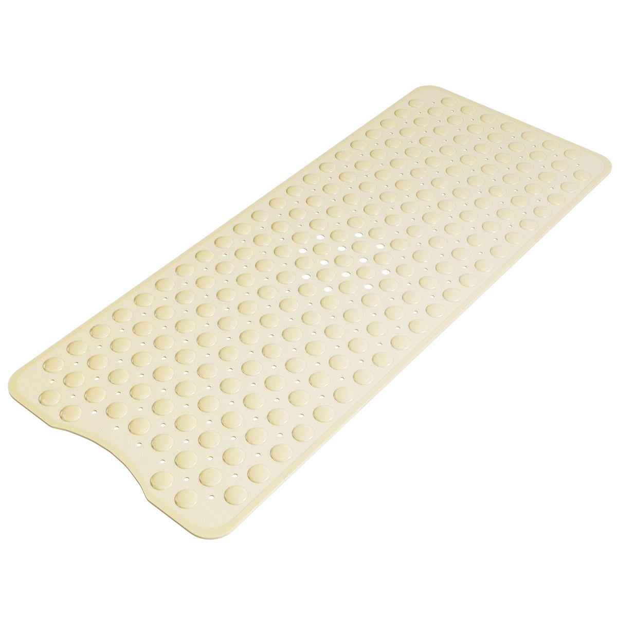 AmazerBath Shower Mat Non Slip 40 x 16 Inches, Shower Stall Mats with Suction Cups and Drain Holes, Non Slip Bath Mat for Tub for Elderly & Kids, Clear