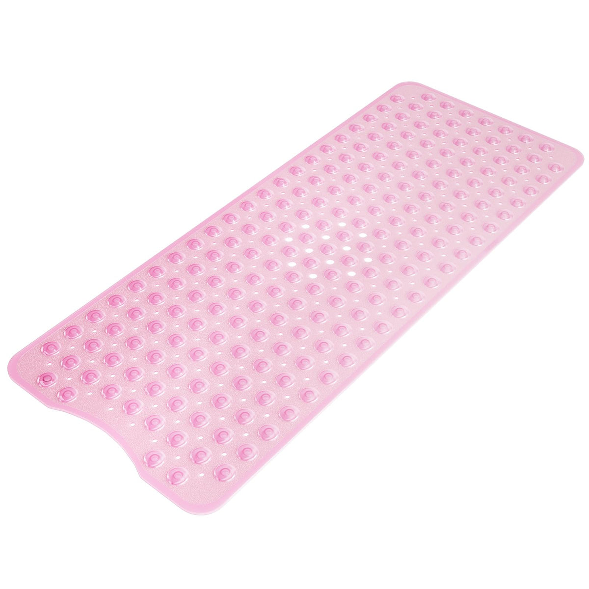 AmazerBath Shower Mat Non Slip 40 x 16 Inches, Shower Stall Mats with Suction Cups and Drain Holes, Non Slip Bath Mat for Tub for Elderly & Kids, Clear