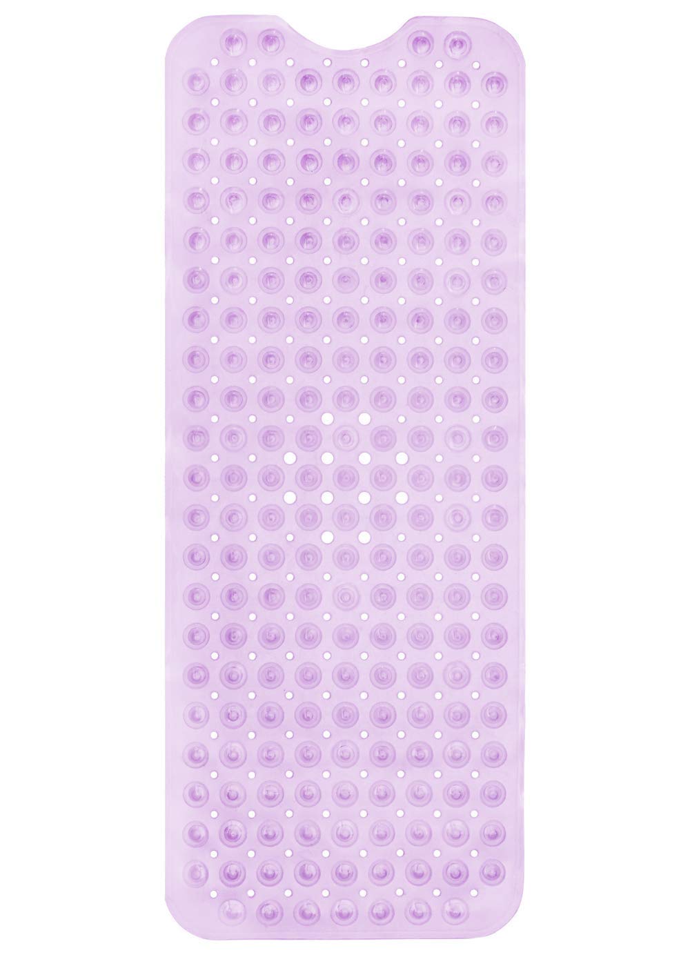 ENKOSI Bath Mat - Large Non Slip Bathtub & Shower Mat - Extra Long 40 x 16 Inch Bathroom Mats for Tub Nonslip Anti Slip Bathmats (40x16 Charcoal 1-Pack)
