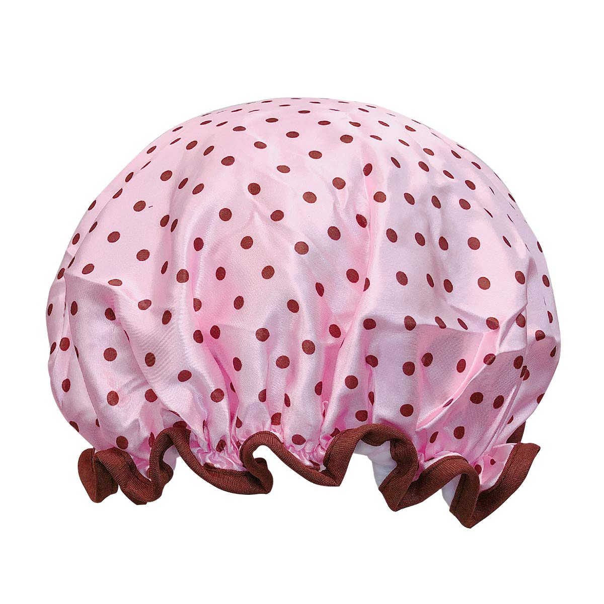 allydrew Reusable Women's Waterproof Shower Caps for Long Hair, Mermaids
