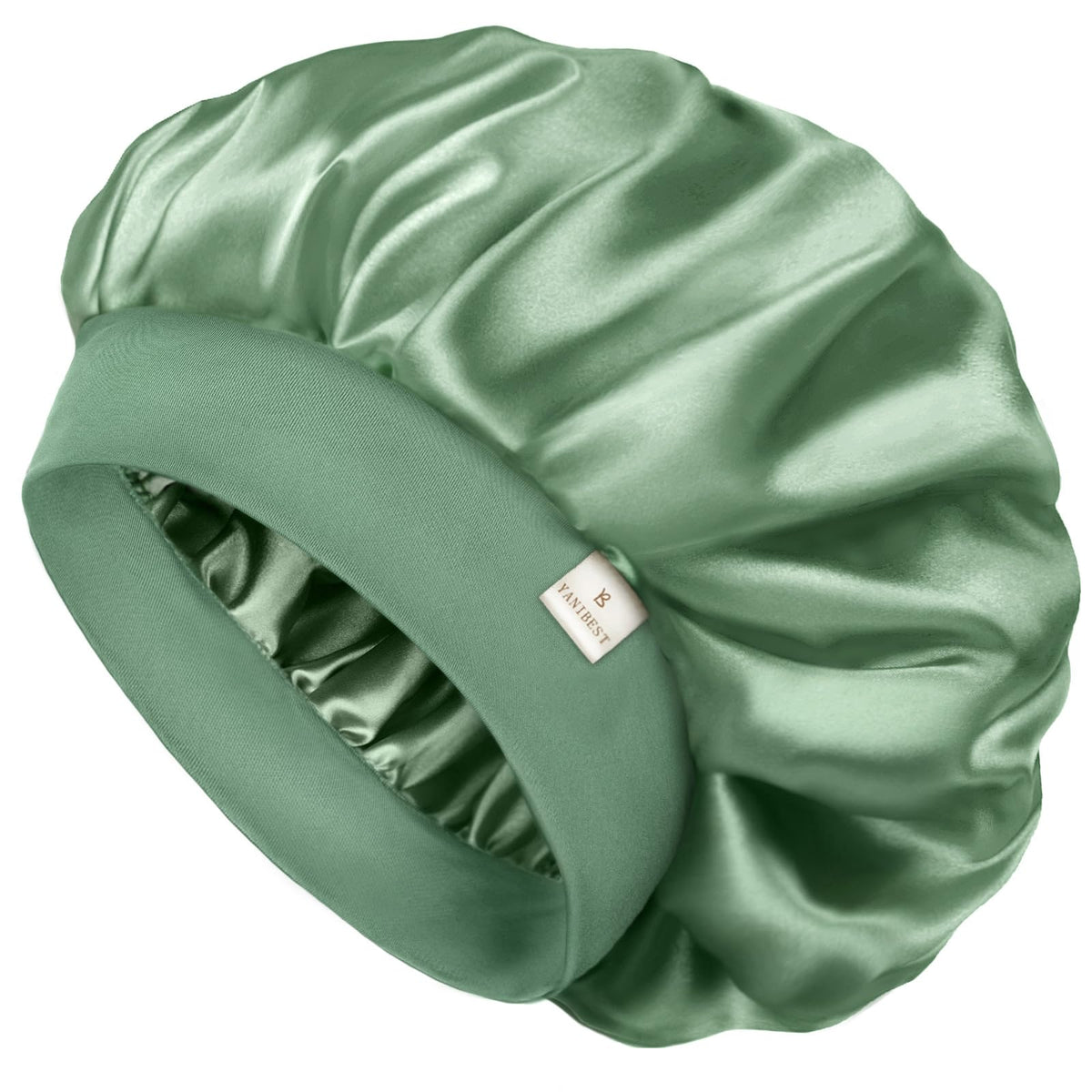 YANIBEST Soft Satin Bonnet for Men Women, Sleep Cap to Maintain Moisture
