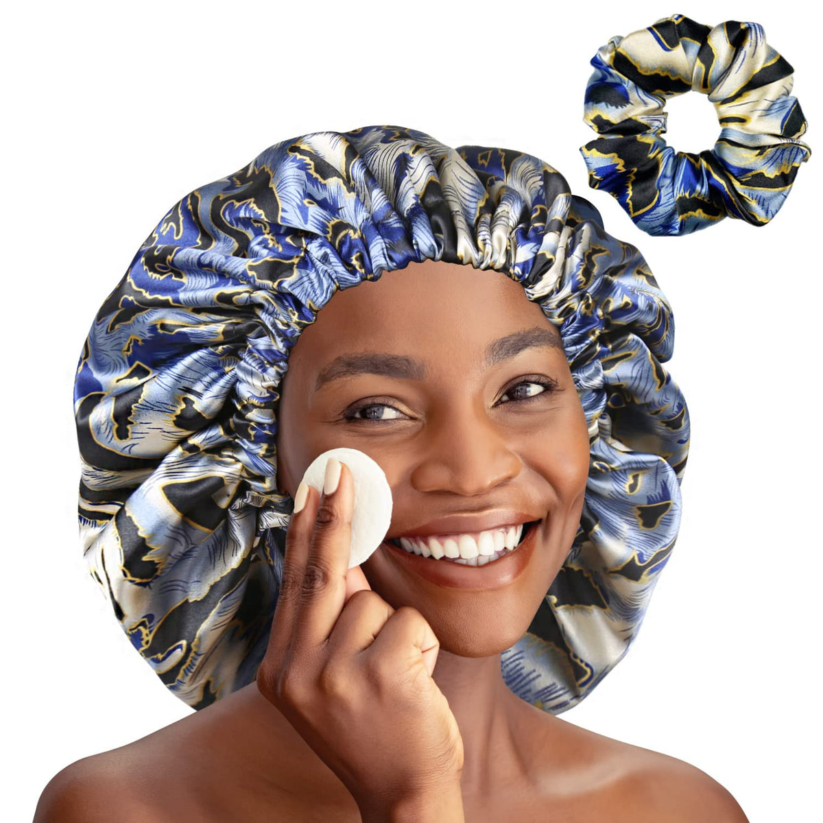 Large Bonnet for Black Women Satin Sleeping