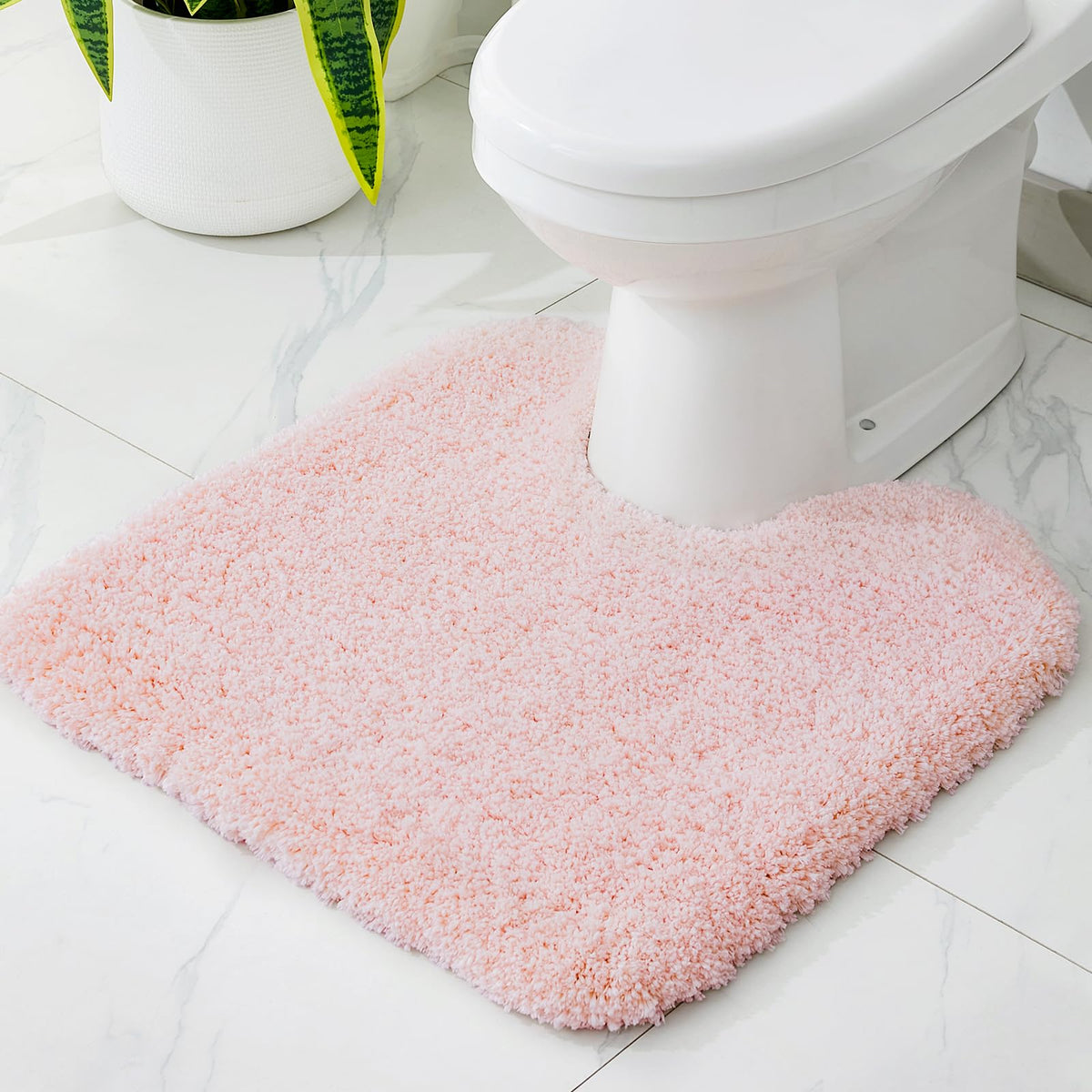 Disolla Gray Bathroom Rugs 17x24, Microfiber Non-Slip Plush Small Bath Mat