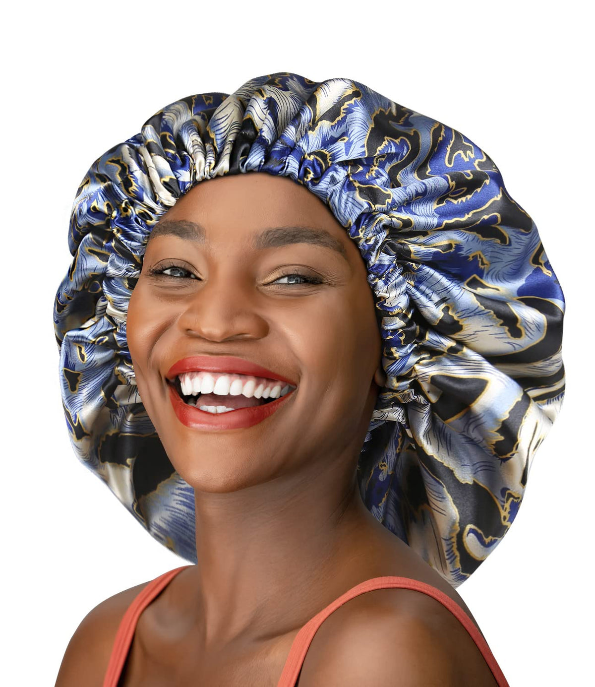 Large Bonnet for Black Women Satin Sleeping