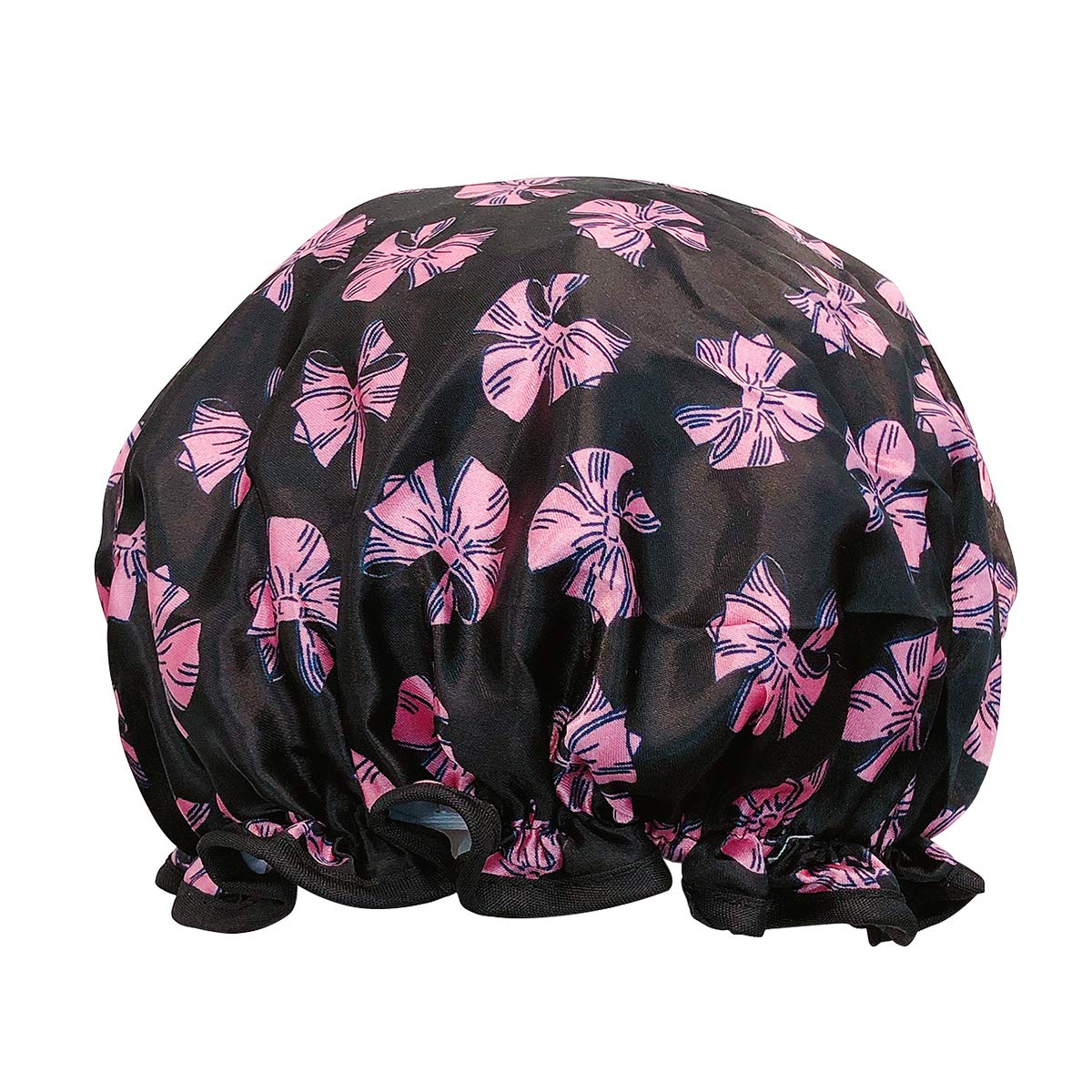 allydrew Reusable Women's Waterproof Shower Caps for Long Hair, Mermaids