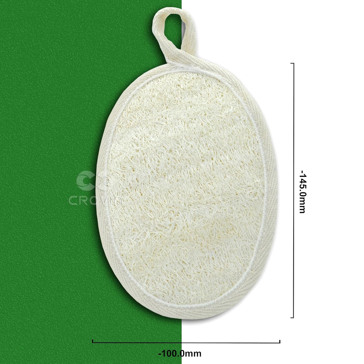 Natural Loofah Exfoliating Body Scrubber, Shower Loofah Sponge Pack