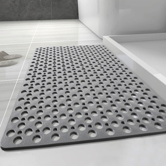 Casa and Beyond Shower Mat, Non Slip Shower Mats, Secure Shower Mats Easy to Clean,Washable Non-Slip Bathtub Mats for Inside Showers (Grey,27.6 * 15 in)