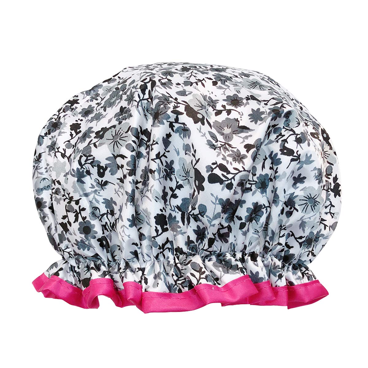 allydrew Reusable Women's Waterproof Shower Caps for Long Hair, Mermaids