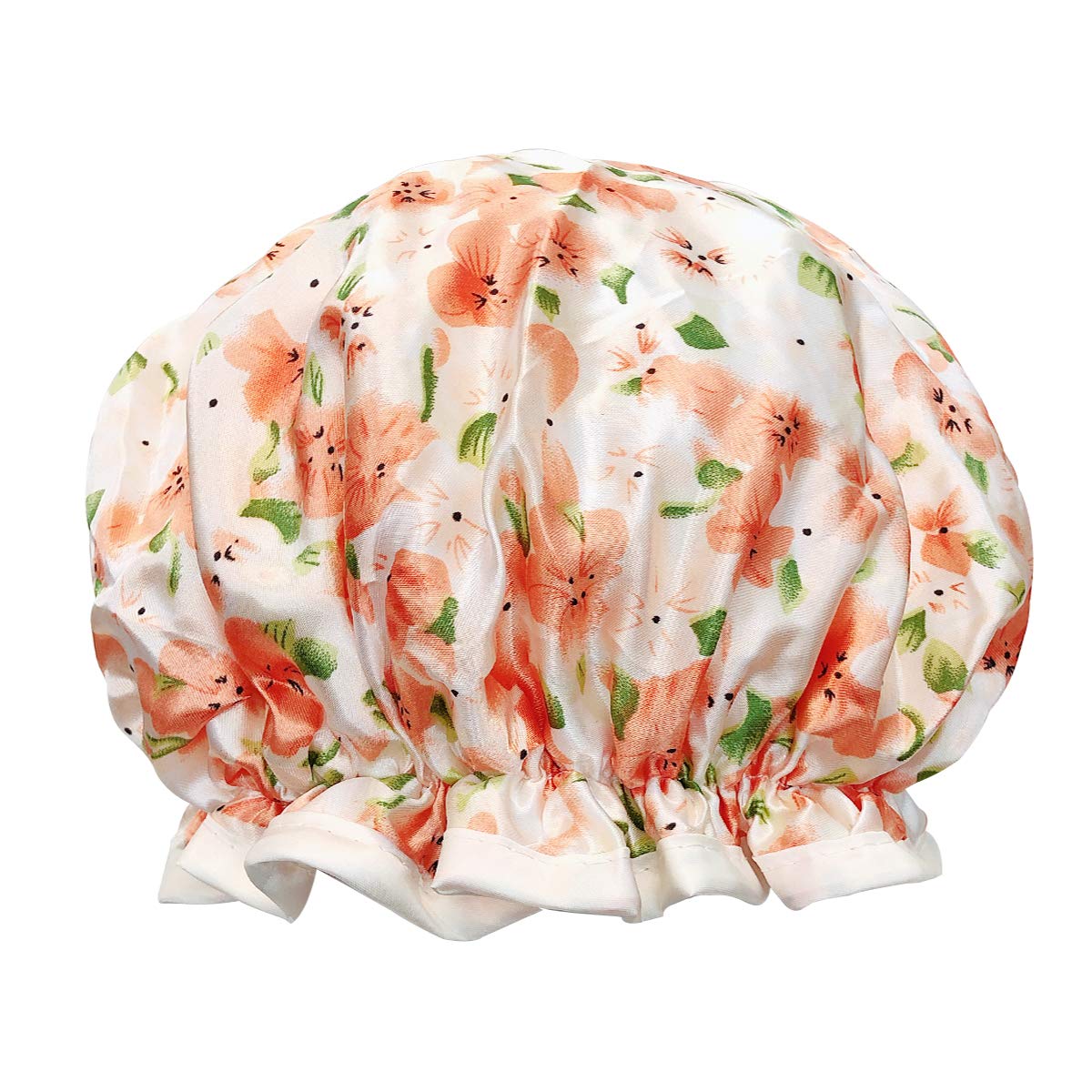 allydrew Reusable Women's Waterproof Shower Caps for Long Hair, Mermaids