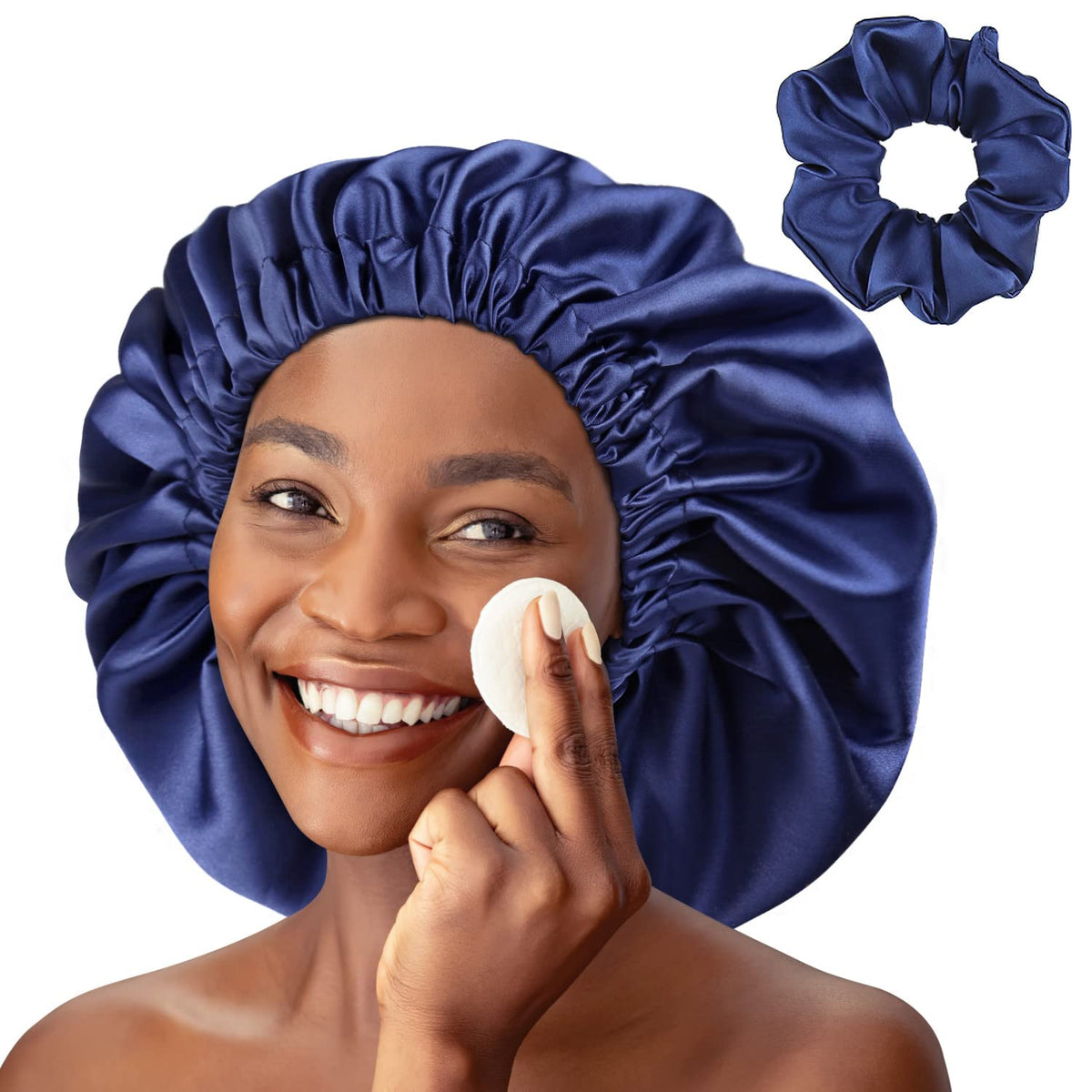 Large Bonnet for Black Women Satin Sleeping