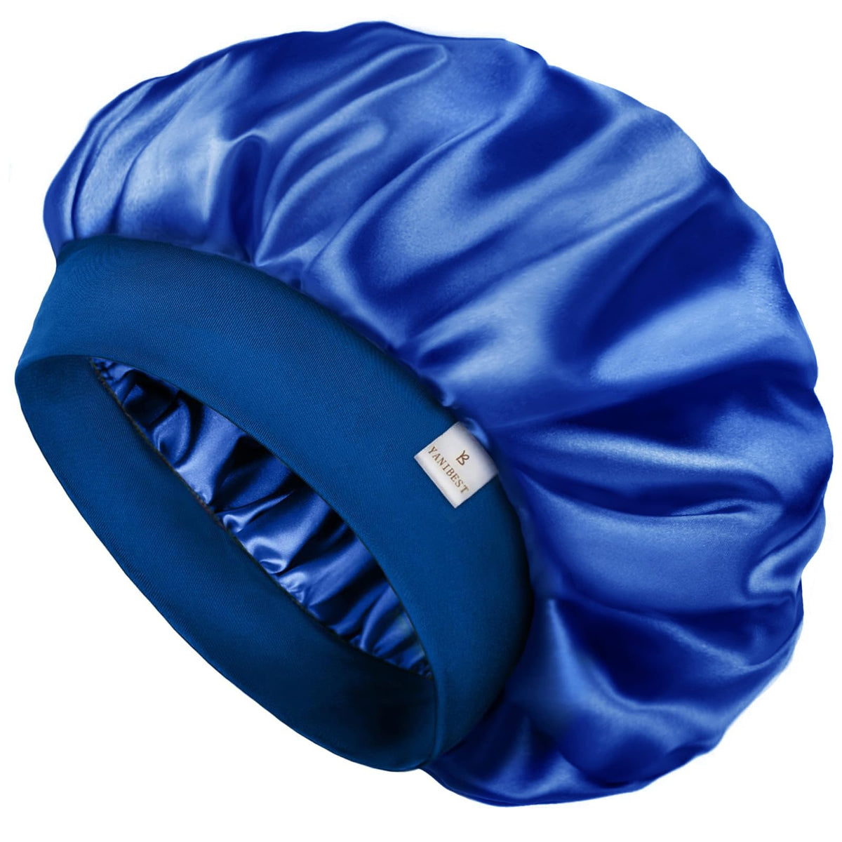 YANIBEST Soft Satin Bonnet for Men Women, Sleep Cap to Maintain Moisture