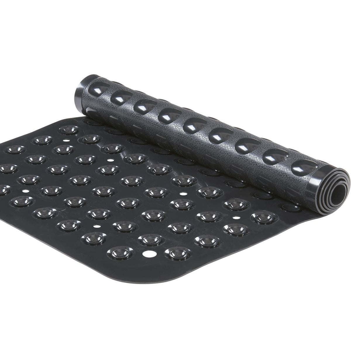 Yanzifly Bathtub Mat Non Slip Bath Mat for Tub Silicone Soft Bath Tub Mat Non Slip Shower Mats, Suction Cups Bath Tub Anti Slip Matt for Familu Use, Machine Washable - Navy Blue