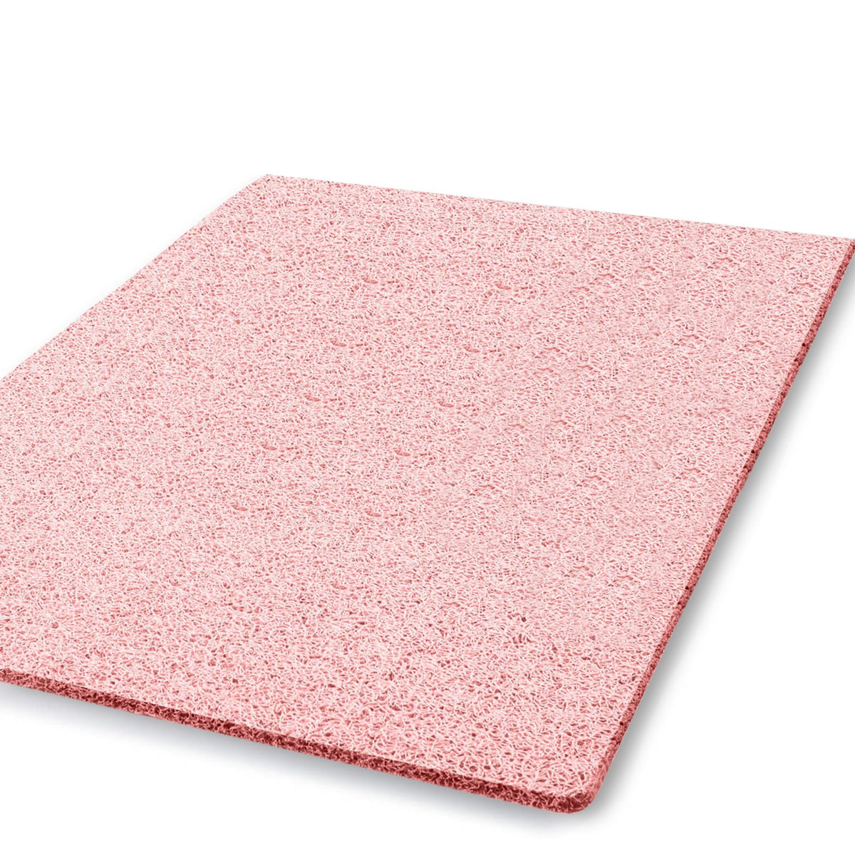 godehone Shower Mats Non Slip Without Suction Cups, PVC Loofah Bathroom Mats, Loofah Mats for Shower and Bathroom, Quick Drying, 15.7× 36 Inch, Beige
