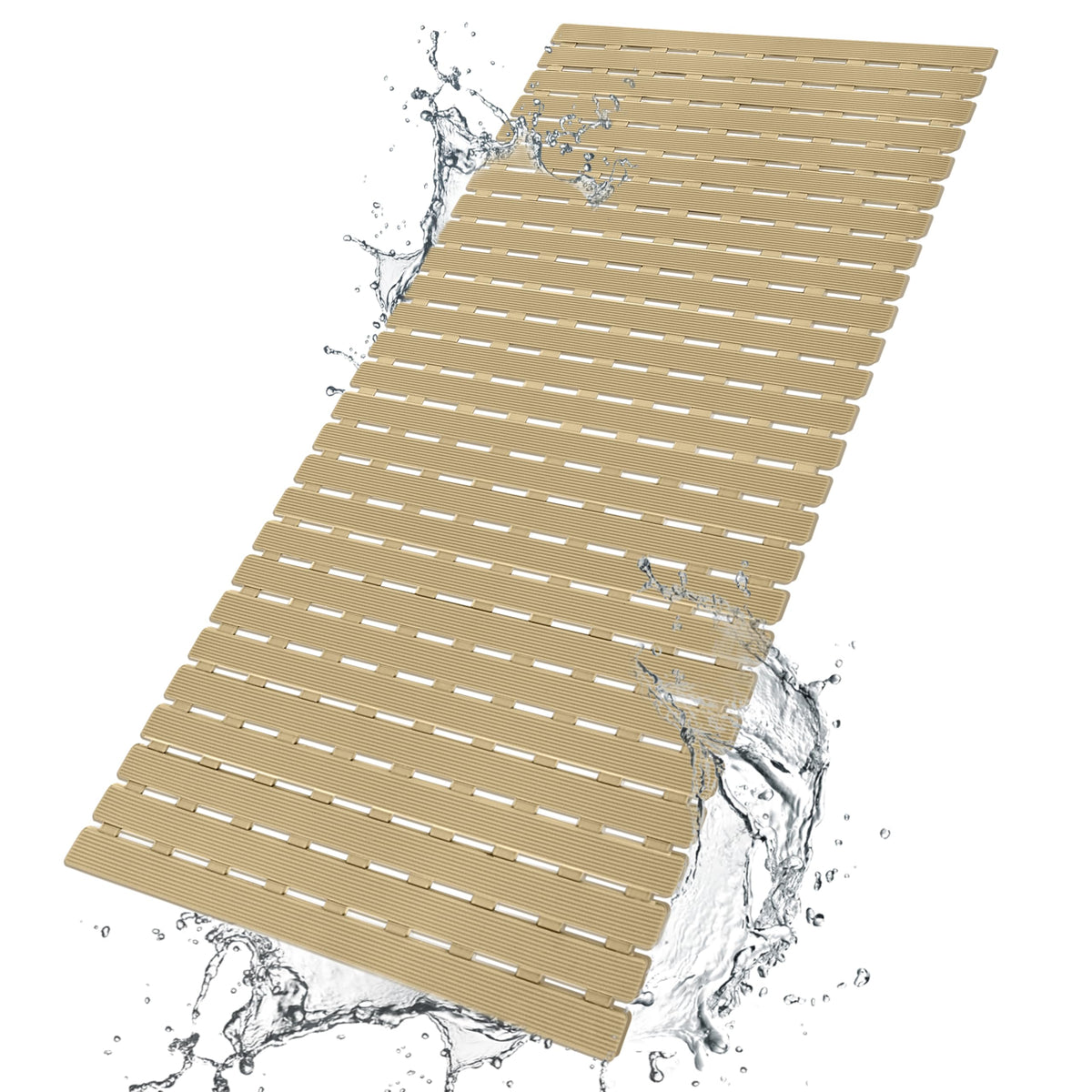BEMISO Shower Mat Non Slip Bathtub Mat 27.5 x 15.7 Inch Bath Mat for Tub