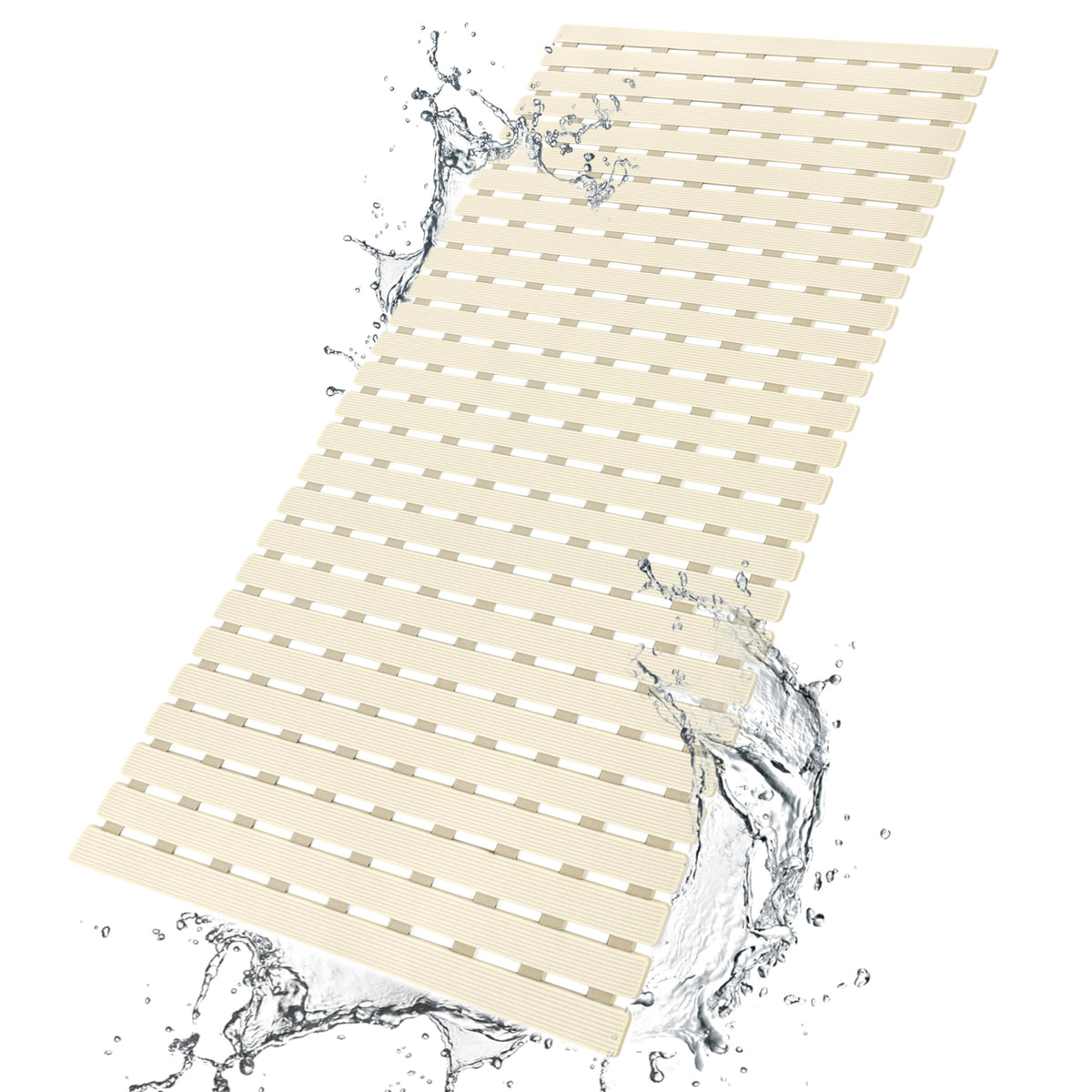 BEMISO Shower Mat Non Slip Bathtub Mat 27.5 x 15.7 Inch Bath Mat for Tub