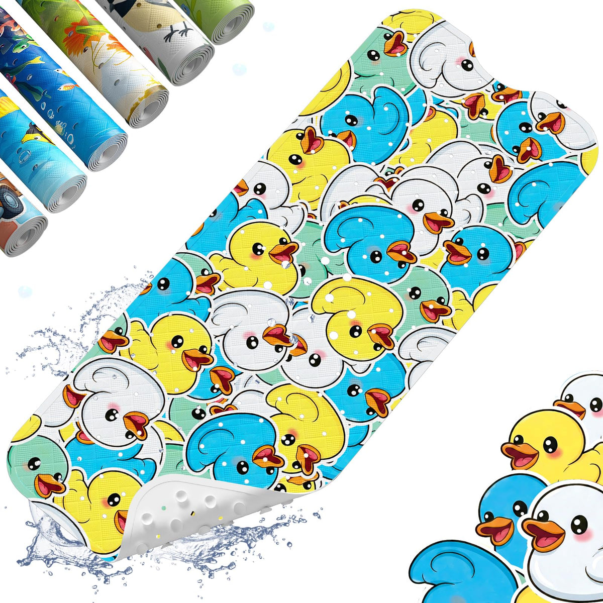 XIYUNTE Bath Mat for Tub Non Slip Bathtub Mat Non Slip 40x16 Baby Bath Mat