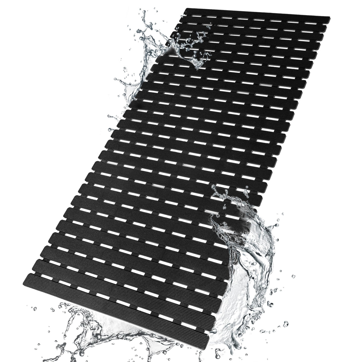 BEMISO Shower Mat Non Slip Bathtub Mat 27.5 x 15.7 Inch Bath Mat for Tub