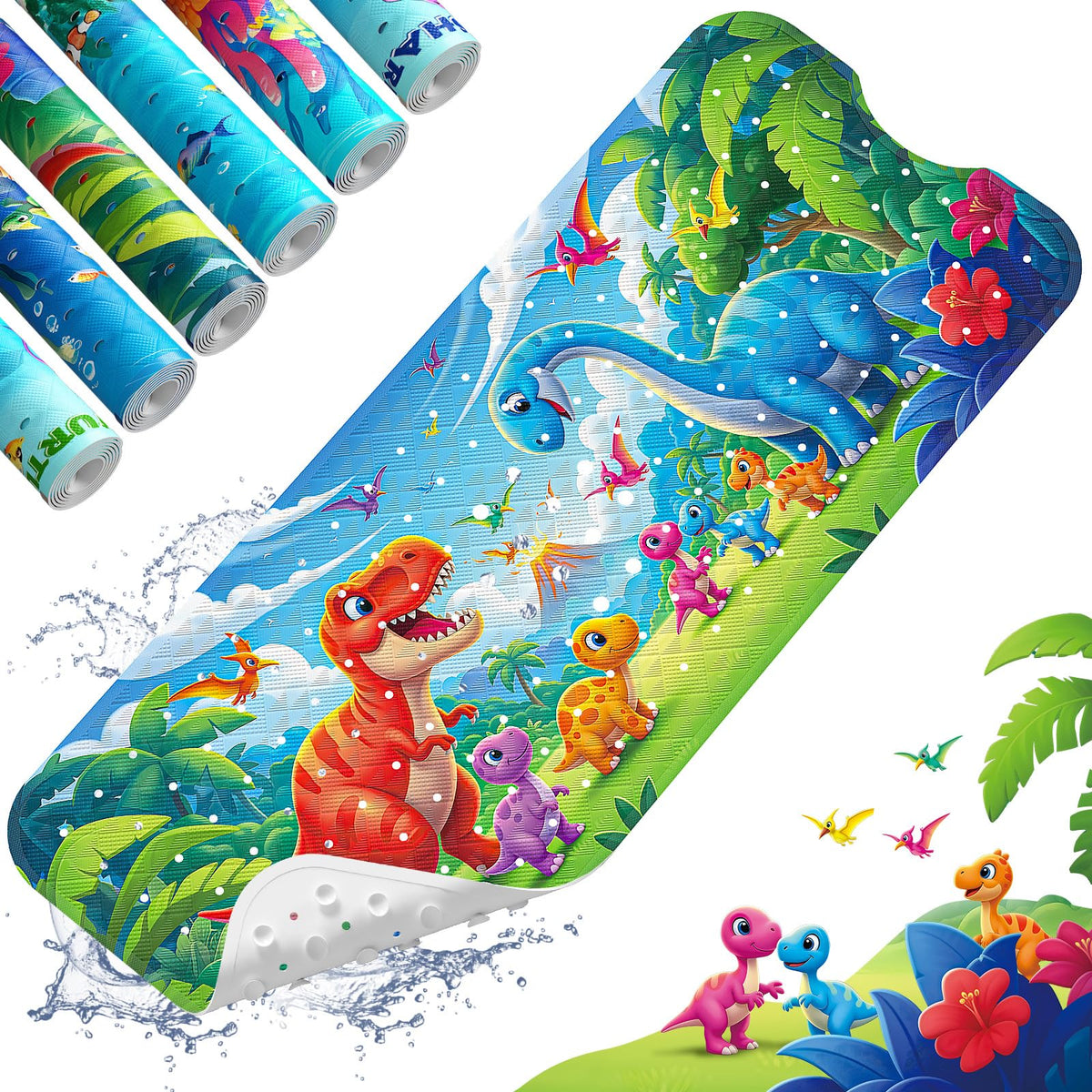 XIYUNTE Bath Mat for Tub Non Slip Bathtub Mat Non Slip 40x16 Baby Bath Mat