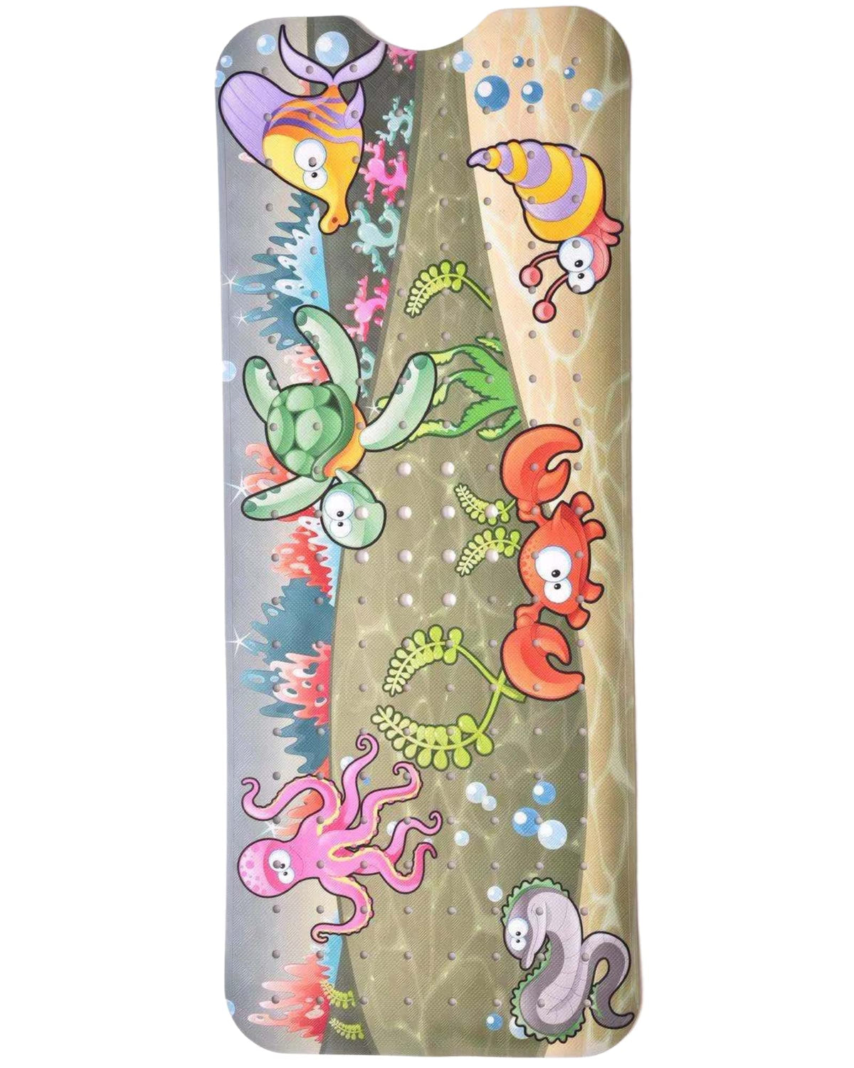 ENKOSI Bath Mat - Large Non Slip Bathtub & Shower Mat - Extra Long 40 x 16 Inch Bathroom Mats for Tub Nonslip Anti Slip Bathmats (40x16 Charcoal 1-Pack)