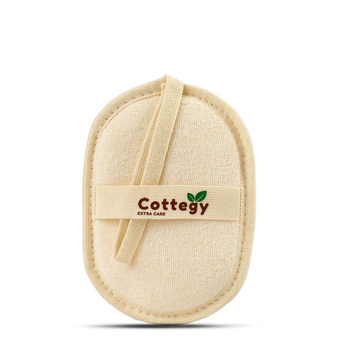 Egyptian Loofah Exfoliating Scrubber - Natural Loofah Exfoliating Body Scrubber - 1 Count (Pack of 2) | Eco-Friendly Bath & Shower Sponge for Face & Body | 100% Natural, Ideal for Men & Women