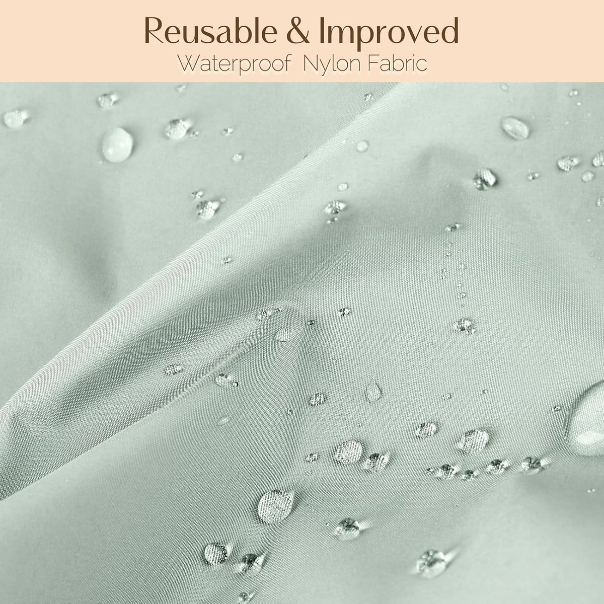 Yanibest Shower Cap Reusable Waterproof, Double Layer Shower Caps for Women