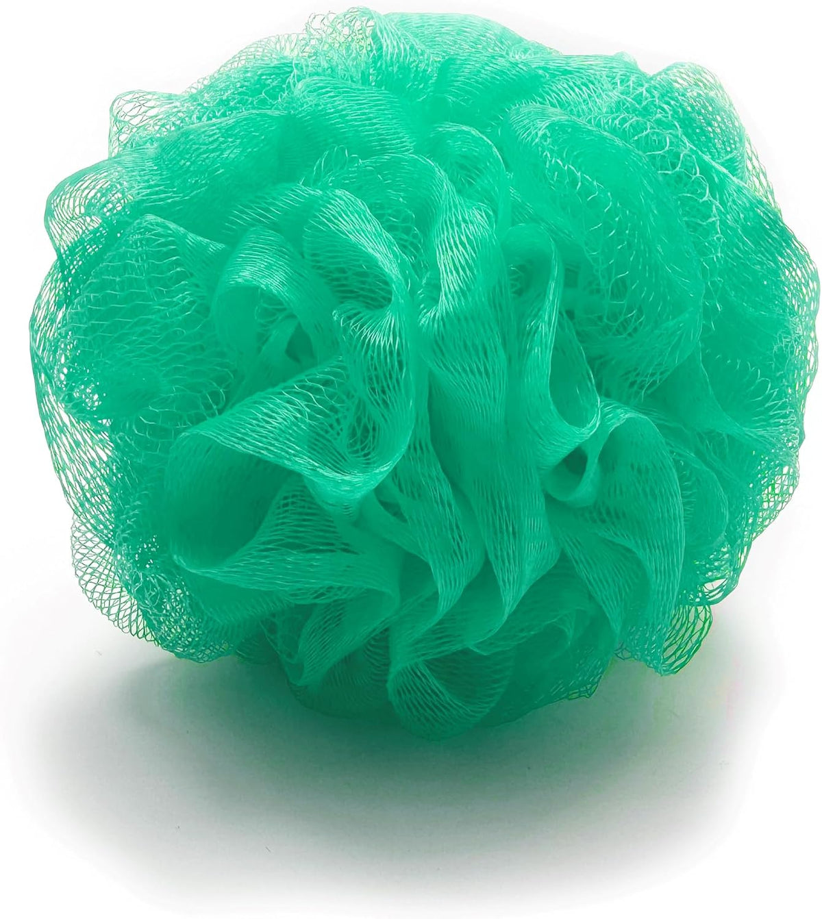 Amazon Basics Exfoliating Bath and Shower Loofah, Multicolor, Pack of 6