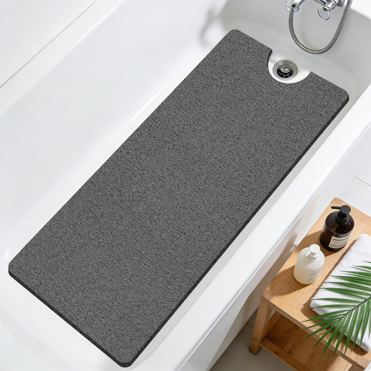Joyhalo 17 * 24in Shower Mat Bathtub Mat Non Slip