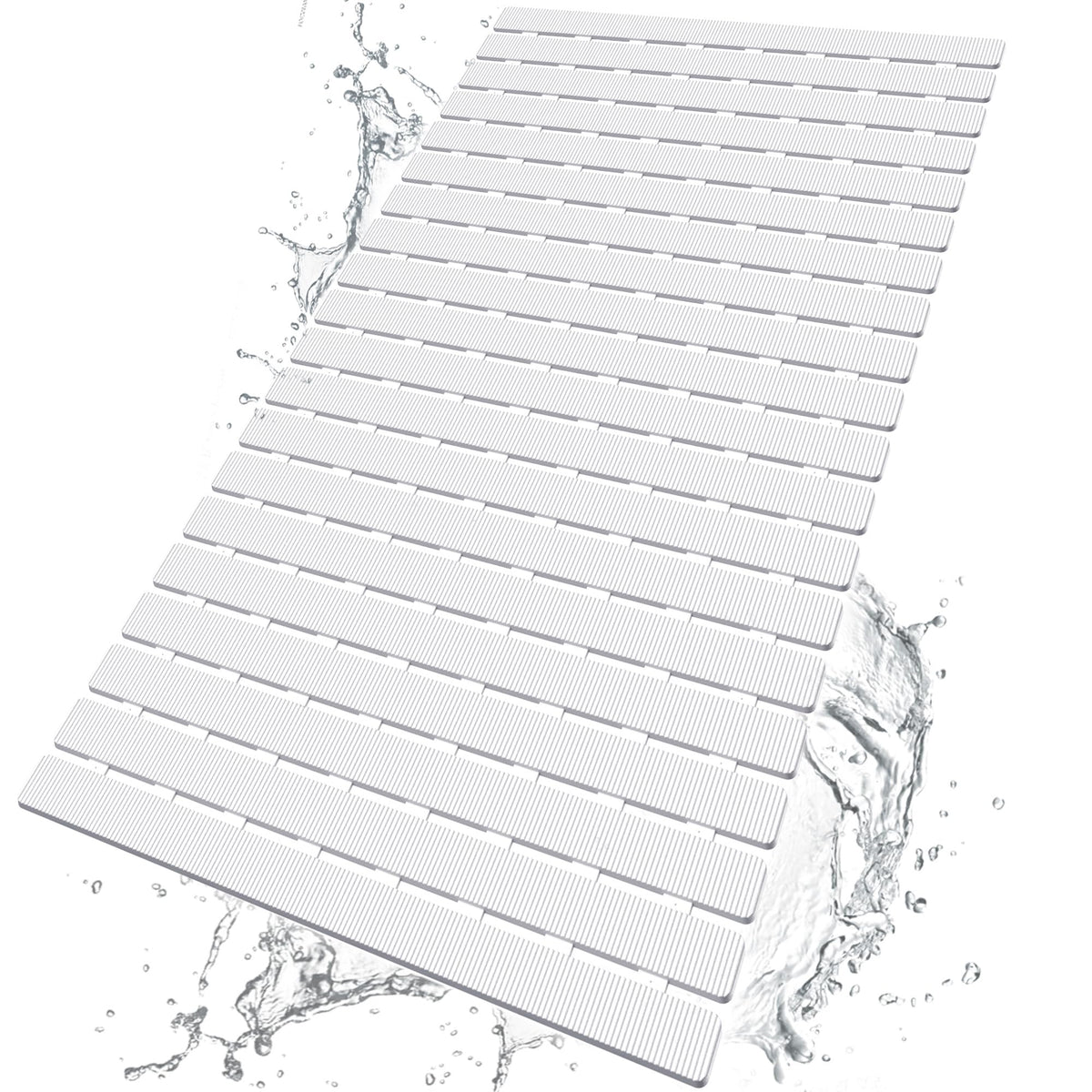 BEMISO Shower Mat Non Slip Bathtub Mat 27.5 x 15.7 Inch Bath Mat for Tub