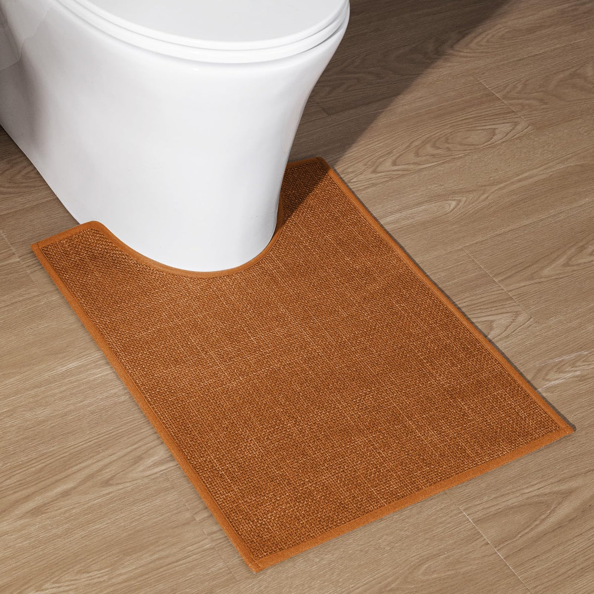 chakme Bathroom Rugs Mat 24x17, Ultra Thin Non Slip Bath Mat Small Quick Dry Absorbent Bath Mat for Bathroom Floor, (Black, 24"x17")