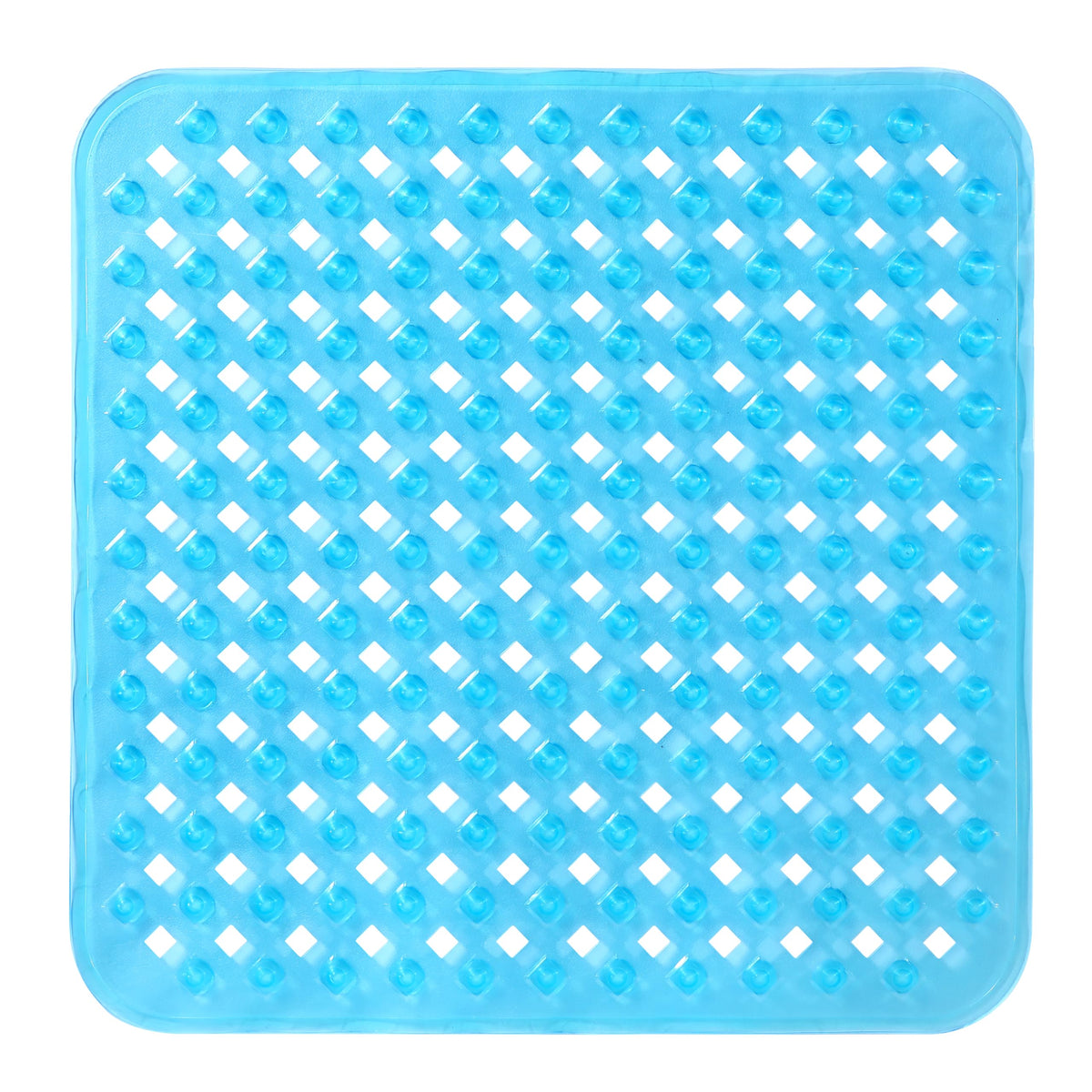 Yimobra Bathtub Mat Non Slip, 35"X16" Shower Mat with Strong Suction Cups & Drain Holes, Long Anti Slip Bath Tub Mat for Inside Shower, Machine Washable Fast Drying, Bathroom Essentials, Clear