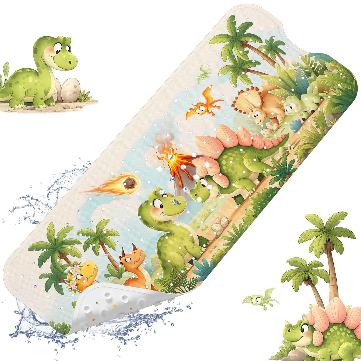 XIYUNTE Bath Mat for Tub Non Slip Bathtub Mat Non Slip 40x16 Baby Bath Mat