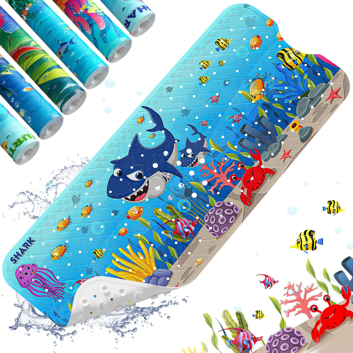 XIYUNTE Bath Mat for Tub Non Slip Bathtub Mat Non Slip 40x16 Baby Bath Mat