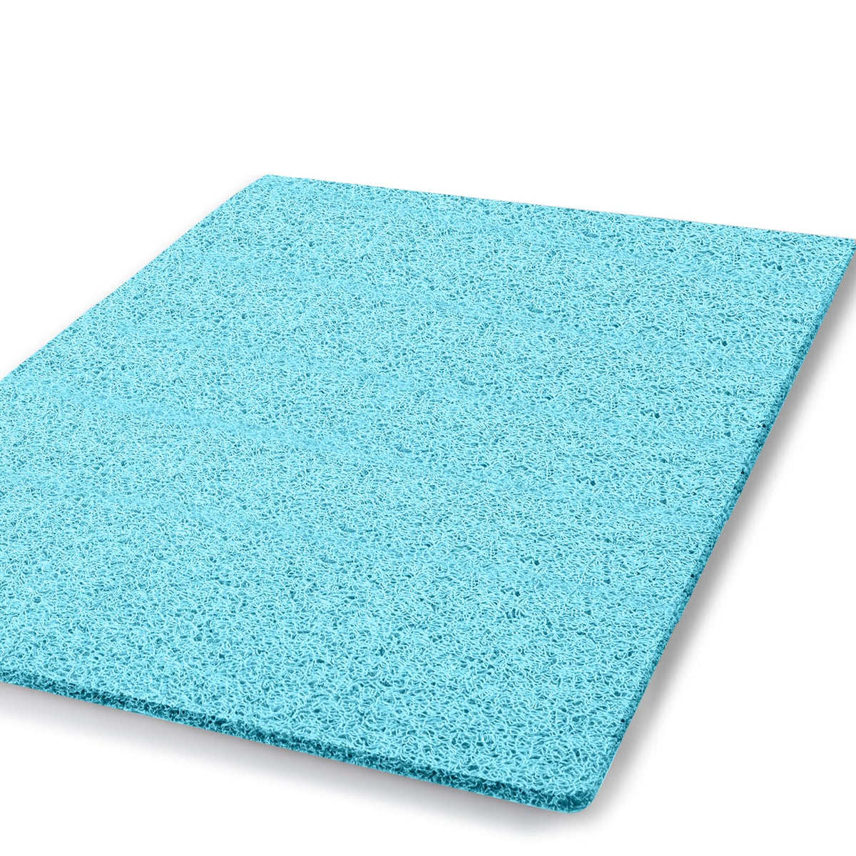 godehone Shower Mats Non Slip Without Suction Cups, PVC Loofah Bathroom Mats, Loofah Mats for Shower and Bathroom, Quick Drying, 15.7× 36 Inch, Beige