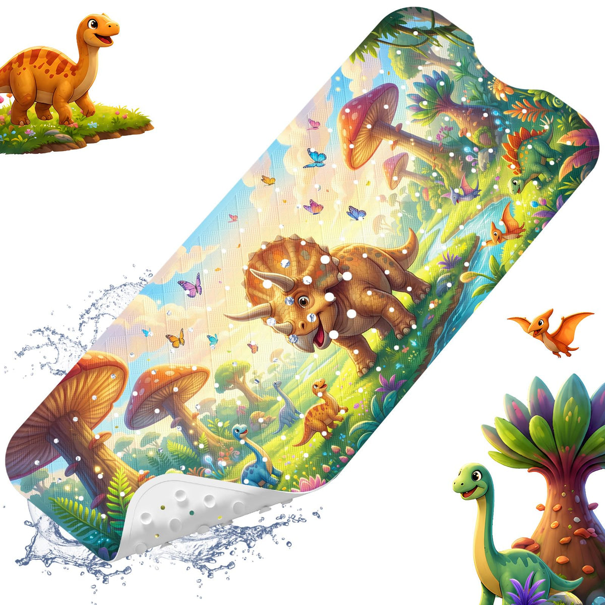 XIYUNTE Bath Mat for Tub Non Slip Bathtub Mat Non Slip 40x16 Baby Bath Mat
