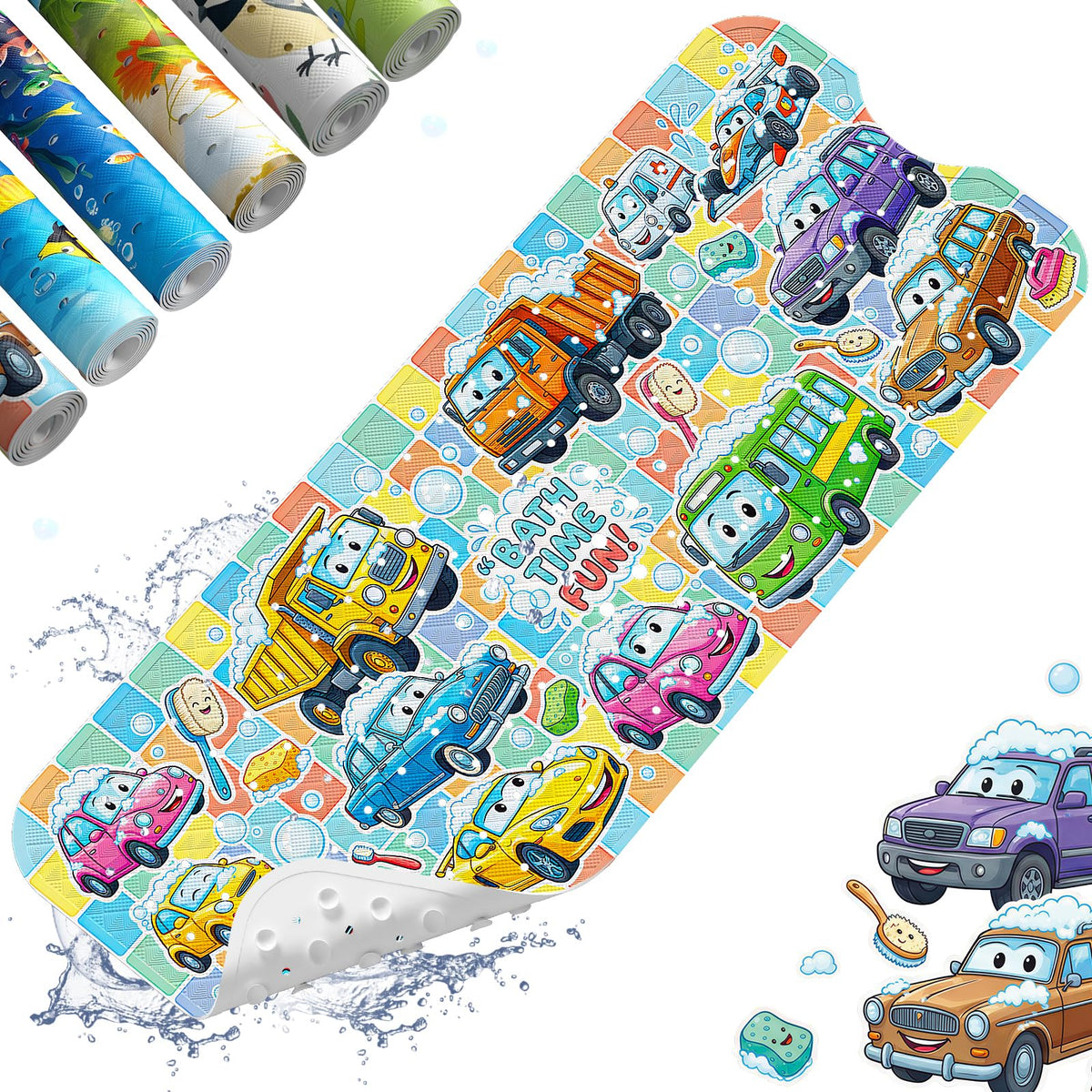 XIYUNTE Bath Mat for Tub Non Slip Bathtub Mat Non Slip 40x16 Baby Bath Mat