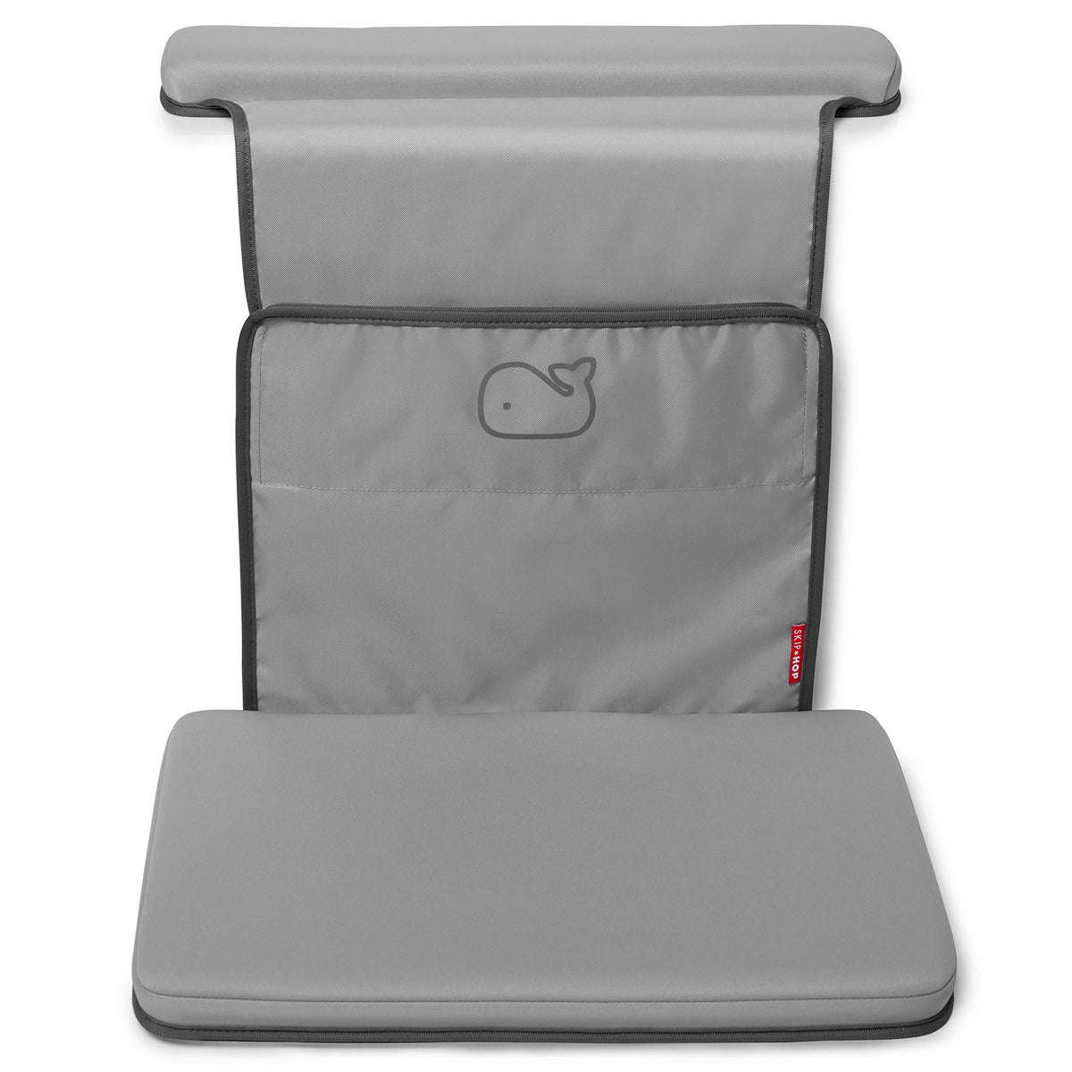 Skip Hop Non-Slip Baby Bath Mat, Moby, Grey