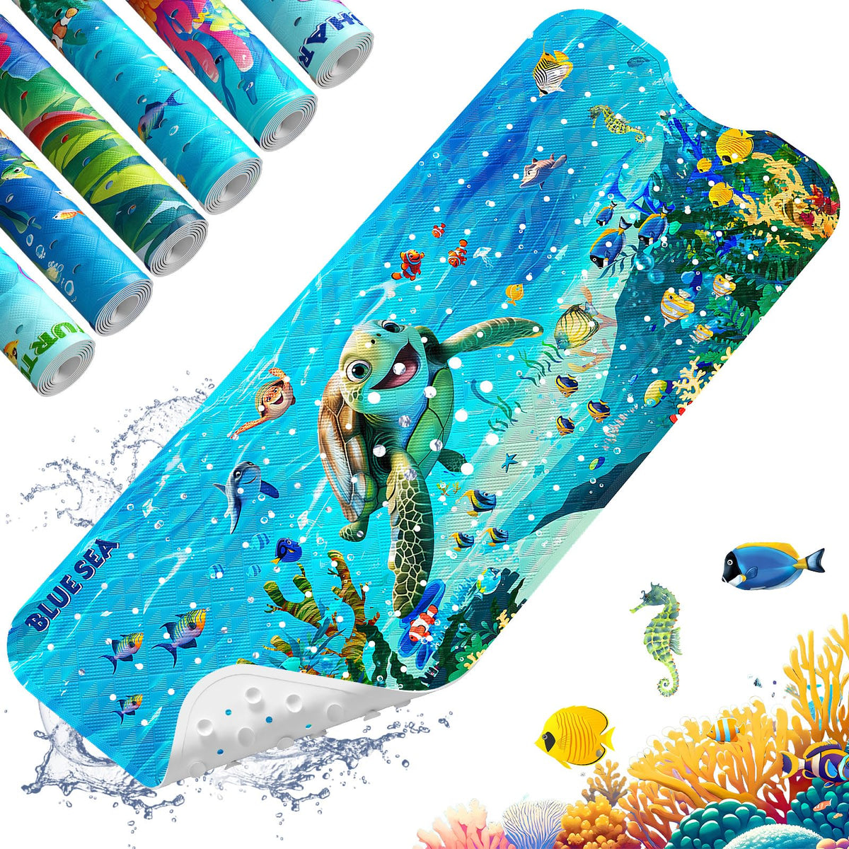 XIYUNTE Bath Mat for Tub Non Slip Bathtub Mat Non Slip 40x16 Baby Bath Mat